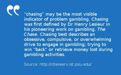 Chasing losses in the lottery may also be evident. Chasing the money you previously lost is a sign that you are at risk of lottery addiction. Chasing losses may be the most visible evidence of gambling addiction according to Dr. Henry Lesieur.