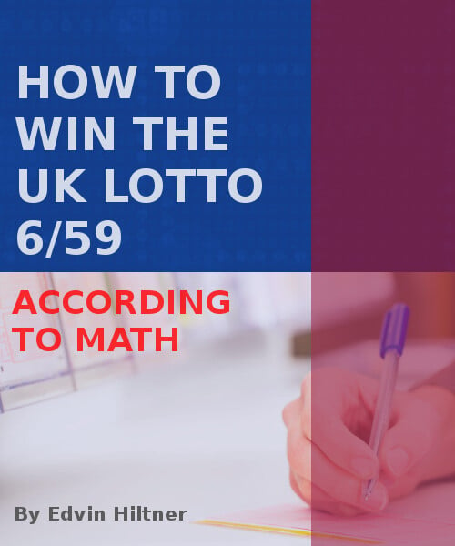 The ebook image that represent this article: how to win the UK Lotto 6/59 according to mathematics